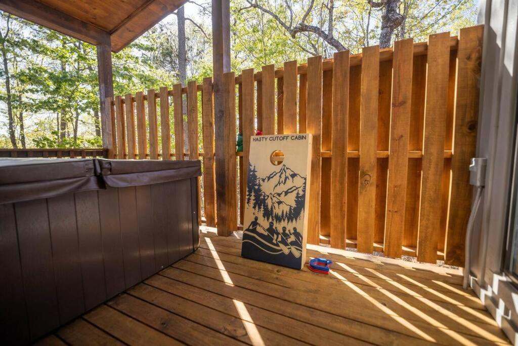 Hasty Cutoff Cabin Jasper Esterno foto